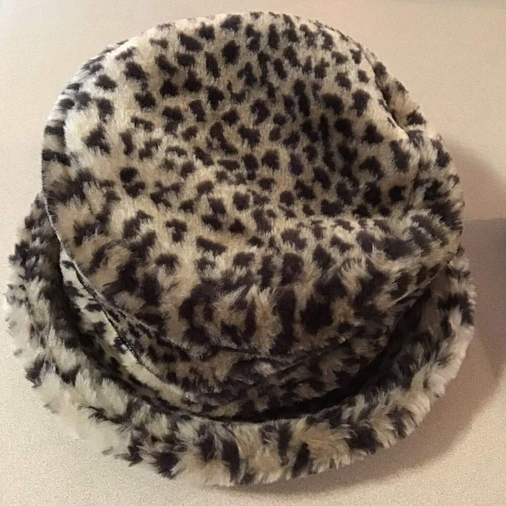 Vintage Leopard Bucket Hat